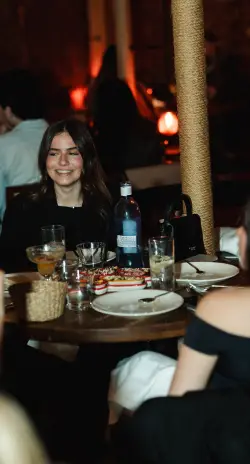 Cena en restaurante en Madrid