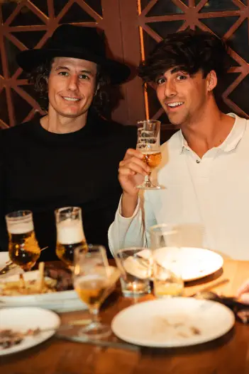 Fiesta y amigos en Madrid